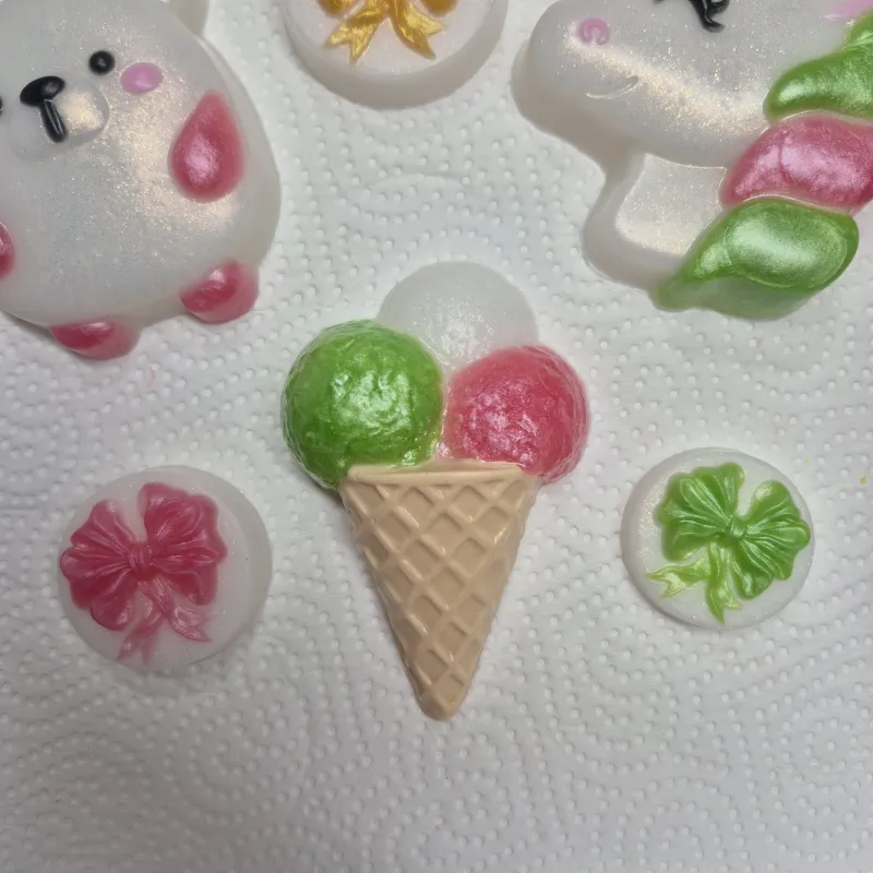 Sapunski set za devojčice – medvedić, jednorog i sladoled