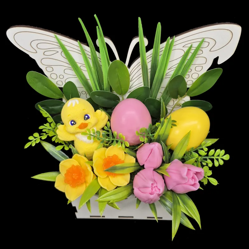 Aranžman za Uskrs sa pilencetom i jajima