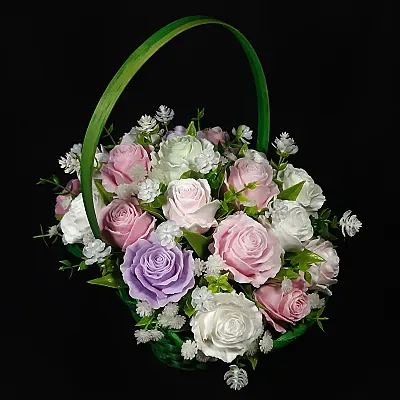 Luksuzni aranžman – 21 sapunska ruža