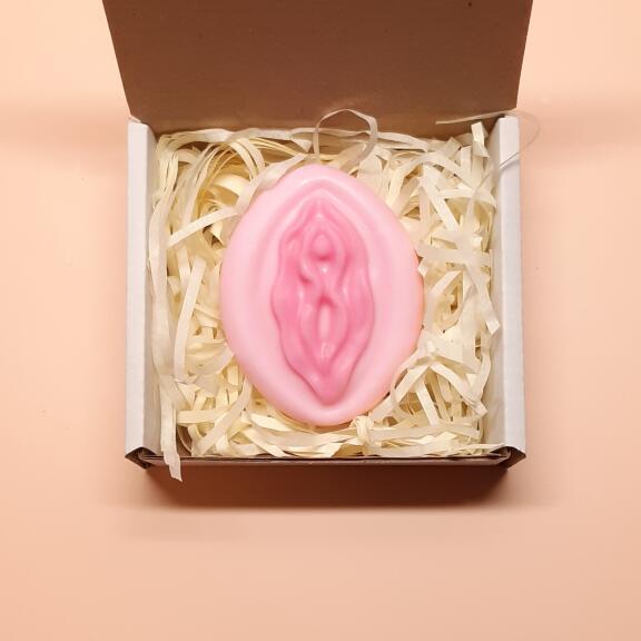 Sapun «Vagina» roze