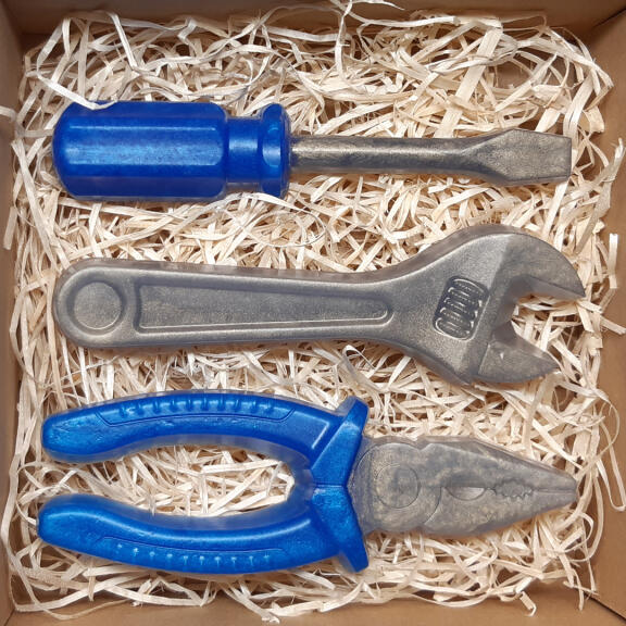 Set za majstora – sapuni u kraft kutiji